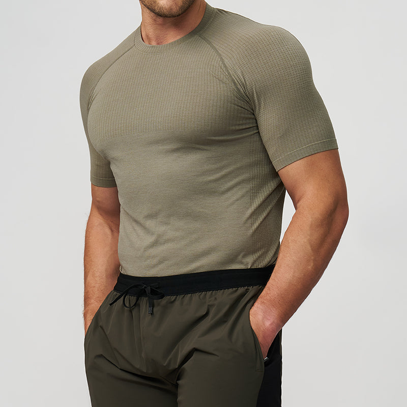 T-shirt Verde Attillata